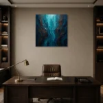 Premium Wall Art Kare Html Edition – SEEWALL2606099 displayed in a contemporary gallery-inspired room
