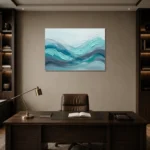 Premium Wall Art Yatay Html Edition – SEEWALL2606100 displayed in a contemporary gallery-inspired room
