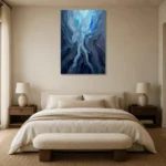 Premium Wall Art Dikey Html Edition – SEEWALL2606103 showcased in an elegant minimalist interior