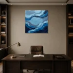 Premium Wall Art Kare Html Edition – SEEWALL2606106 displayed in a contemporary gallery-inspired room