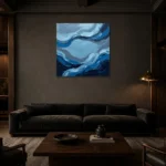 Premium Wall Art Kare Html Edition – SEEWALL2606106 shown in a warm modern interior