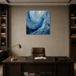 Premium Wall Art Kare Html Edition – SEEWALL2606107 displayed in a contemporary gallery-inspired room