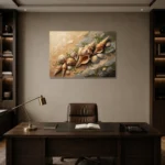 Premium Wall Art Yatay Html Edition – SEEWALL2606110 displayed in a contemporary gallery-inspired room