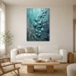 Premium Wall Art Dikey Html Edition – SEEWALL2606113 styled in a refined neutral interior