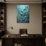 Premium Wall Art Dikey Html Edition – SEEWALL2606113 displayed in a contemporary gallery-inspired room