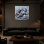 Premium Wall Art Kare Html Edition – SEEWALL2606115 shown in a warm modern interior