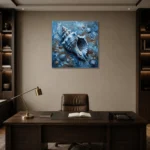 Premium Wall Art Kare Html Edition – SEEWALL2606117 displayed in a contemporary gallery-inspired room