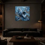 Premium Wall Art Kare Html Edition – SEEWALL2606117 shown in a warm modern interior