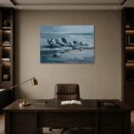Premium Wall Art Yatay Html Edition – SEEWALL2606119 displayed in a contemporary gallery-inspired room