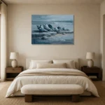 Premium Wall Art Yatay Html Edition – SEEWALL2606119 showcased in an elegant minimalist interior