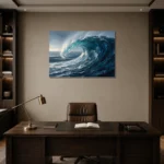Premium Wall Art Yatay Html Edition – SEEWALL2606127 displayed in a contemporary gallery-inspired room