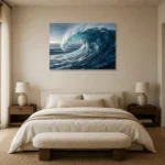 Premium Wall Art Yatay Html Edition – SEEWALL2606127 showcased in an elegant minimalist interior