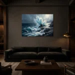 Premium Wall Art Yatay Html Edition – SEEWALL2606129 shown in a warm modern interior