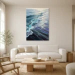 Premium Wall Art Dikey Html Edition – SEEWALL2606132 styled in a refined neutral interior