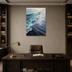 Premium Wall Art Dikey Html Edition – SEEWALL2606132 displayed in a contemporary gallery-inspired room