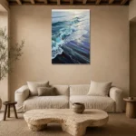 Premium Wall Art Dikey Html Edition – SEEWALL2606132 presented in a sophisticated home setting