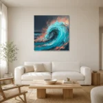 Premium Wall Art Kare Html Edition – SEEWALL2606133 styled in a refined neutral interior