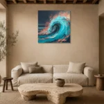 Premium Wall Art Kare Html Edition – SEEWALL2606133 presented in a sophisticated home setting
