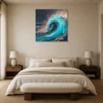 Premium Wall Art Kare Html Edition – SEEWALL2606133 showcased in an elegant minimalist interior