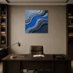 Premium Wall Art Kare Html Edition – SEEWALL2606142 displayed in a contemporary gallery-inspired room