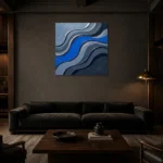 Premium Wall Art Kare Html Edition – SEEWALL2606142 shown in a warm modern interior