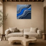 Premium Wall Art Kare Html Edition – SEEWALL2606142 presented in a sophisticated home setting