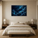 Premium Wall Art Yatay Html Edition – UNDERWATER2806021 showcased in an elegant minimalist interior