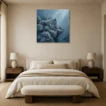 Premium Wall Art Kare Html Edition – UNDERWATER2806027 showcased in an elegant minimalist interior