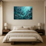 Premium Wall Art Yatay Html Edition – UNDERWATER2806030 showcased in an elegant minimalist interior