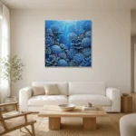 Premium Wall Art Kare Html Edition – UNDERWATER2806036 styled in a refined neutral interior