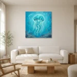 Premium Wall Art Kare Html Edition – UNDERWATER2806043 styled in a refined neutral interior