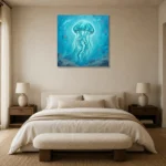 Premium Wall Art Kare Html Edition – UNDERWATER2806043 showcased in an elegant minimalist interior