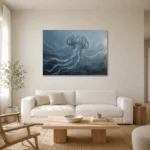 Premium Wall Art Yatay Html Edition – UNDERWATER2806047 styled in a refined neutral interior