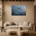 Premium Wall Art Yatay Html Edition – UNDERWATER2806047 presented in a sophisticated home setting