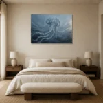 Premium Wall Art Yatay Html Edition – UNDERWATER2806047 showcased in an elegant minimalist interior