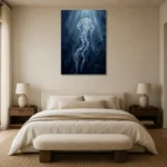 Premium Wall Art Dikey Html Edition – UNDERWATER2806049 showcased in an elegant minimalist interior
