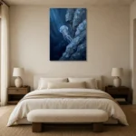 Premium Wall Art Dikey Html Edition – UNDERWATER2806051 showcased in an elegant minimalist interior