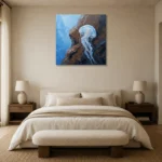 Premium Wall Art Kare Html Edition – UNDERWATER2806053 showcased in an elegant minimalist interior
