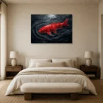 Premium Wall Art Yatay Html Edition – UNDERWATER2806055 showcased in an elegant minimalist interior