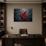 Premium Wall Art Yatay Html Edition – UNDERWATER2806057 displayed in a contemporary gallery-inspired room