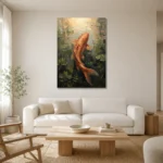 Premium Wall Art Dikey Html Edition – UNDERWATER2806058 styled in a refined neutral interior