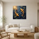 Premium Wall Art Kare Html Edition – UNDERWATER2806061 styled in a refined neutral interior