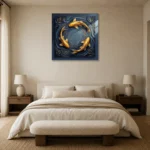 Premium Wall Art Kare Html Edition – UNDERWATER2806063 showcased in an elegant minimalist interior