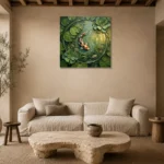 Premium Wall Art Kare Html Edition – UNDERWATER2806072 presented in a sophisticated home setting