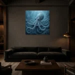 Premium Wall Art Kare Html Edition – UNDERWATER2806079 shown in a warm modern interior