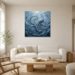 Premium Wall Art Kare Html Edition – UNDERWATER2806081 styled in a refined neutral interior