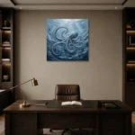 Premium Wall Art Kare Html Edition – UNDERWATER2806081 displayed in a contemporary gallery-inspired room