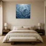 Premium Wall Art Kare Html Edition – UNDERWATER2806081 showcased in an elegant minimalist interior