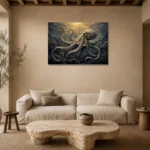 Premium Wall Art Yatay Html Edition – UNDERWATER2806082 presented in a sophisticated home setting