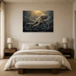 Premium Wall Art Yatay Html Edition – UNDERWATER2806082 showcased in an elegant minimalist interior